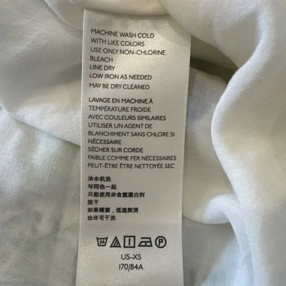 Free People One-Shoulder White Floral Dress XS - Picture 8 of 11